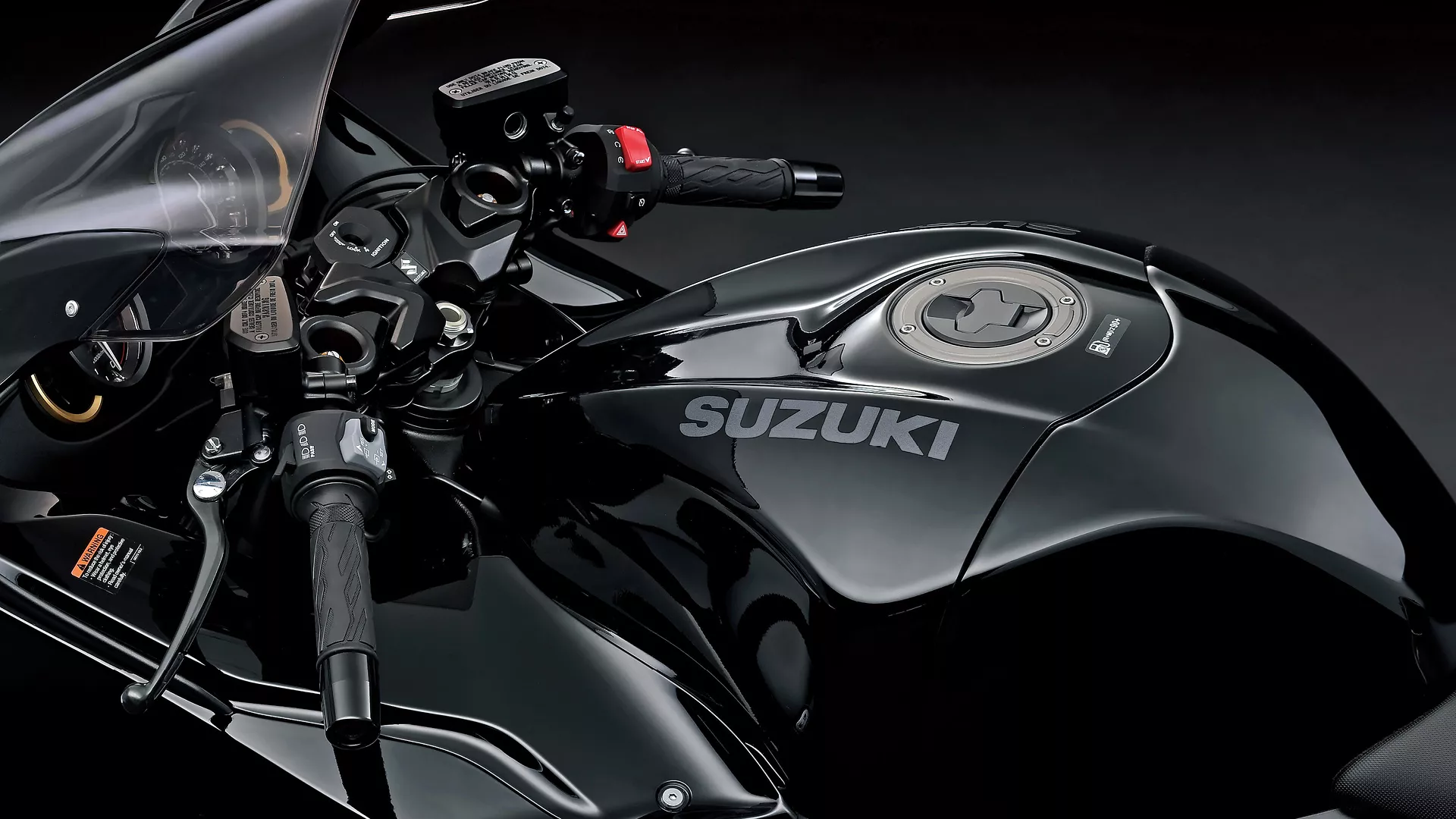 Suzuki Hayabusa Handlebars and Instrument cluster