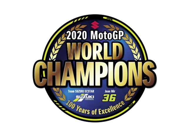 Suzuki MotoGP World Champions 2020 Logo