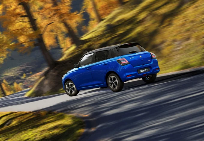 Blue Suzuki Swift