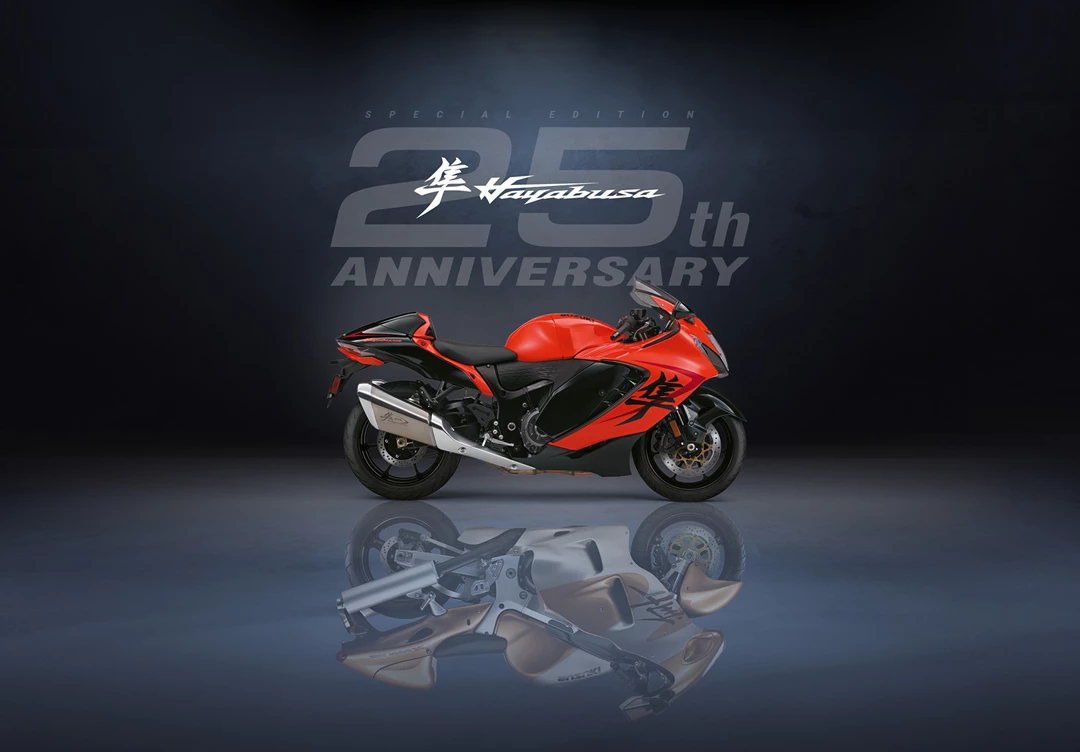 PRICING & AVAILABILITY OF 25TH ANNIVERSARY HAYABUSA ANNOUNCED 