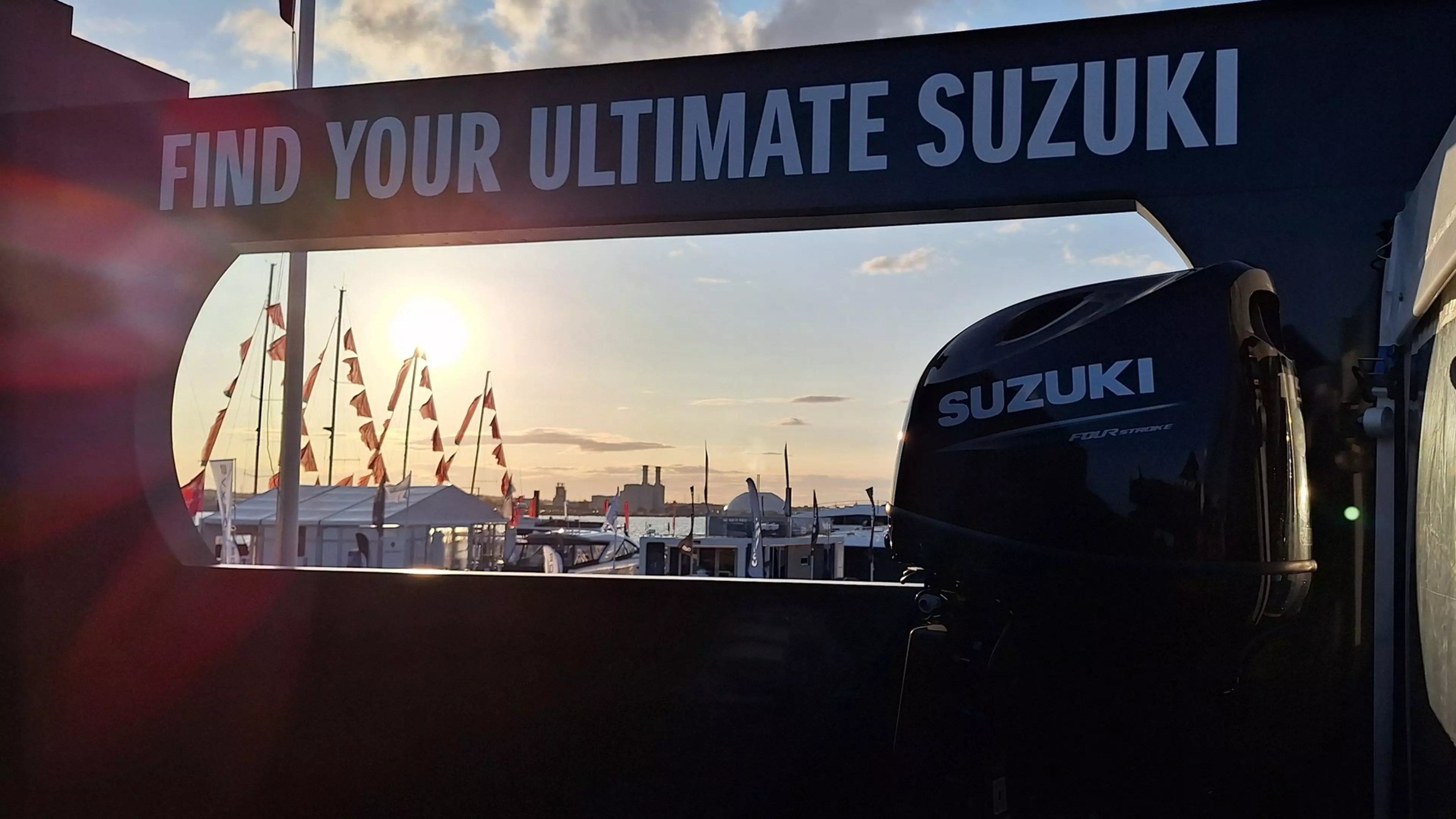 Suzuki at Southampton Boat Show