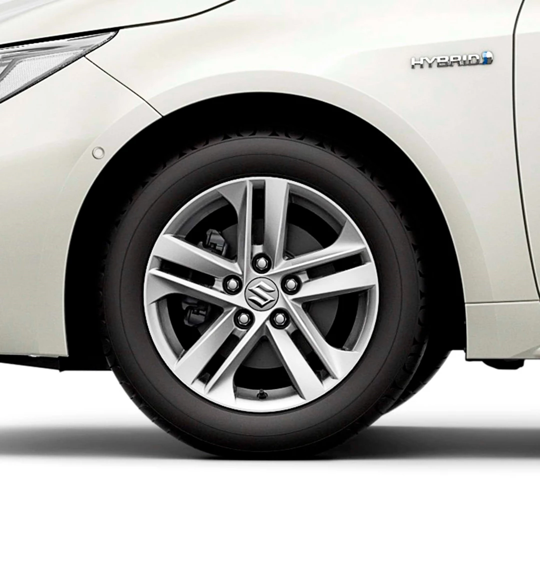 16-inch polished alloy wheels