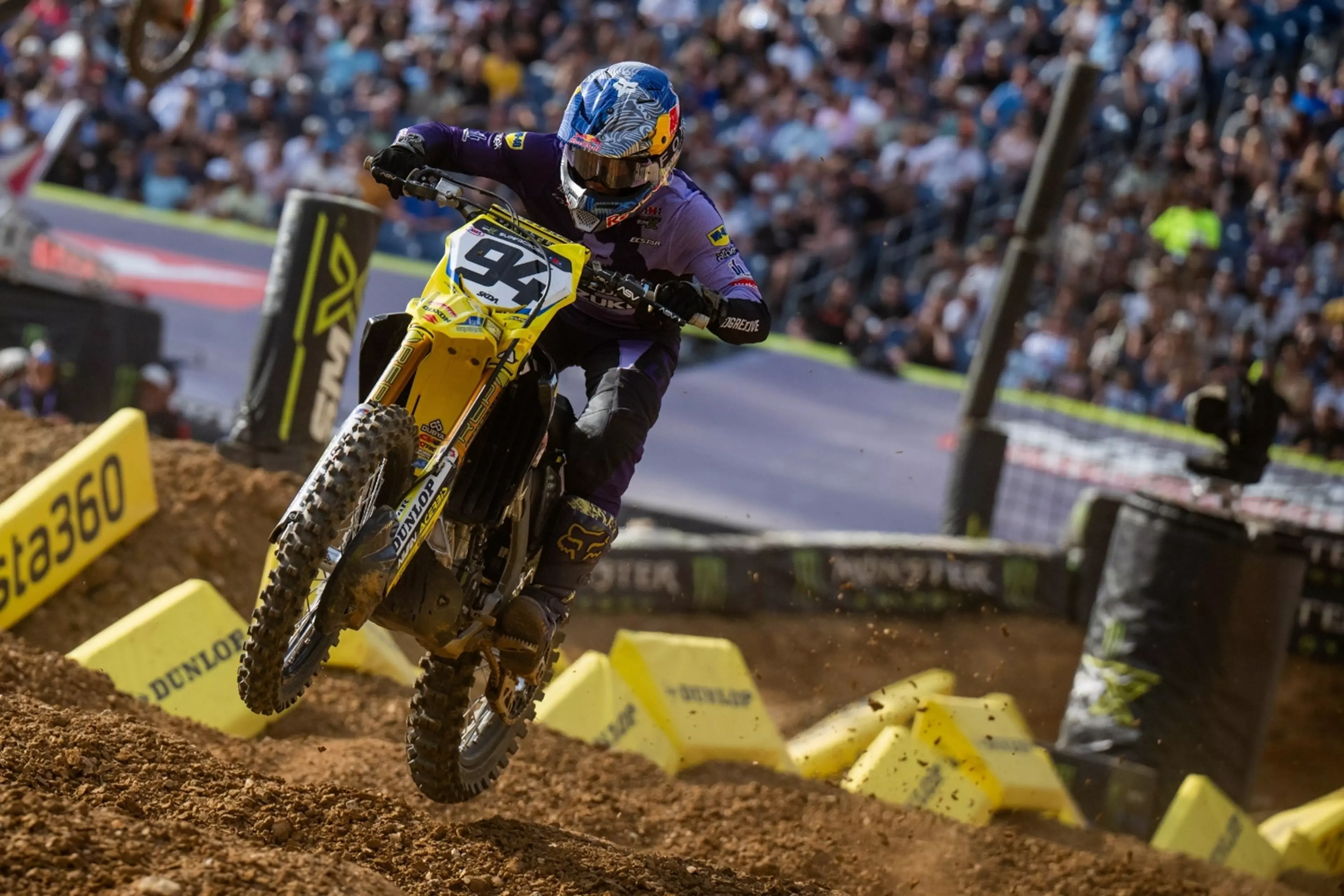 Roczen in the whoops on his RM-Z450