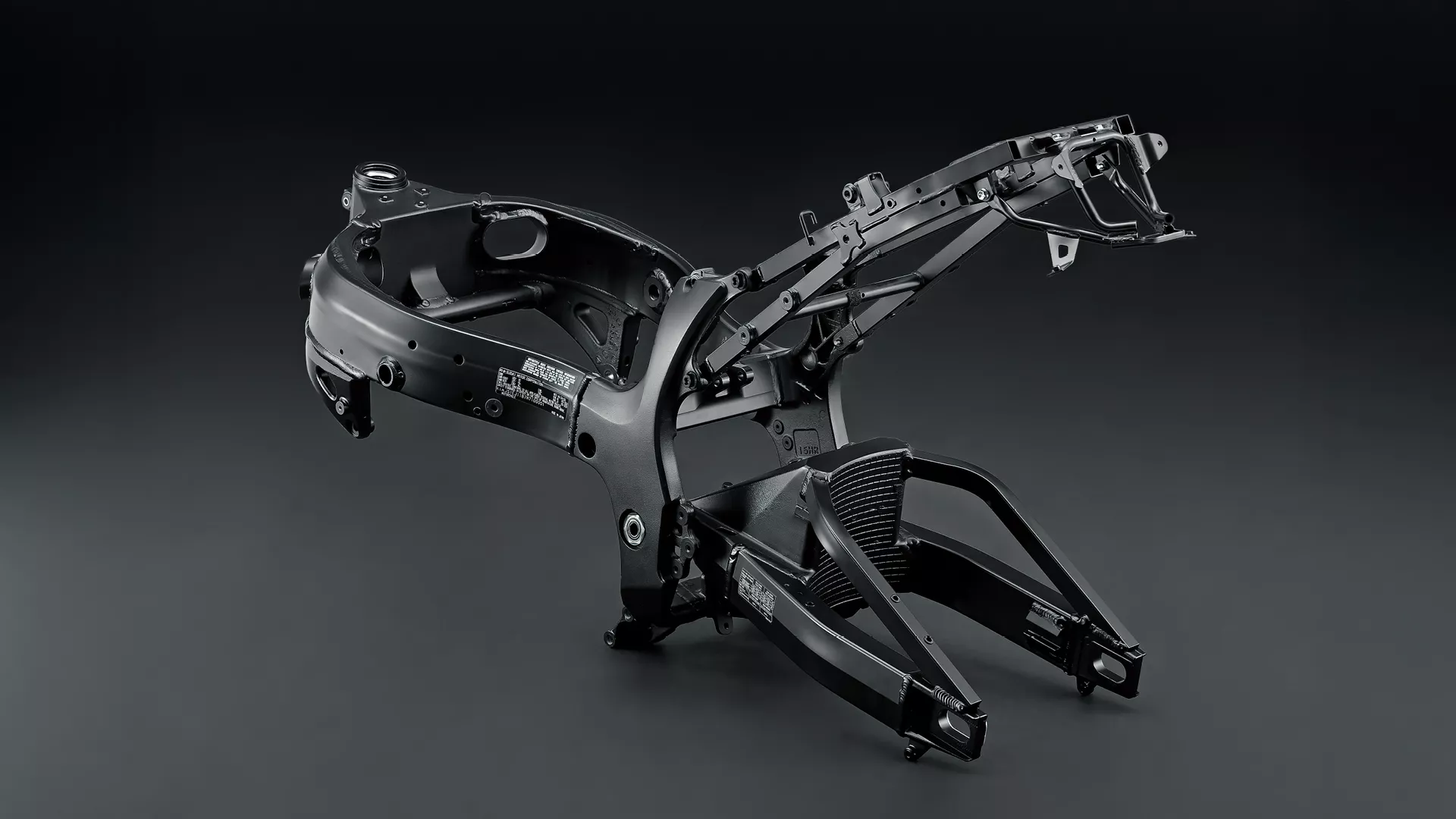 Suzuki Hayabusa chassis only, studio image