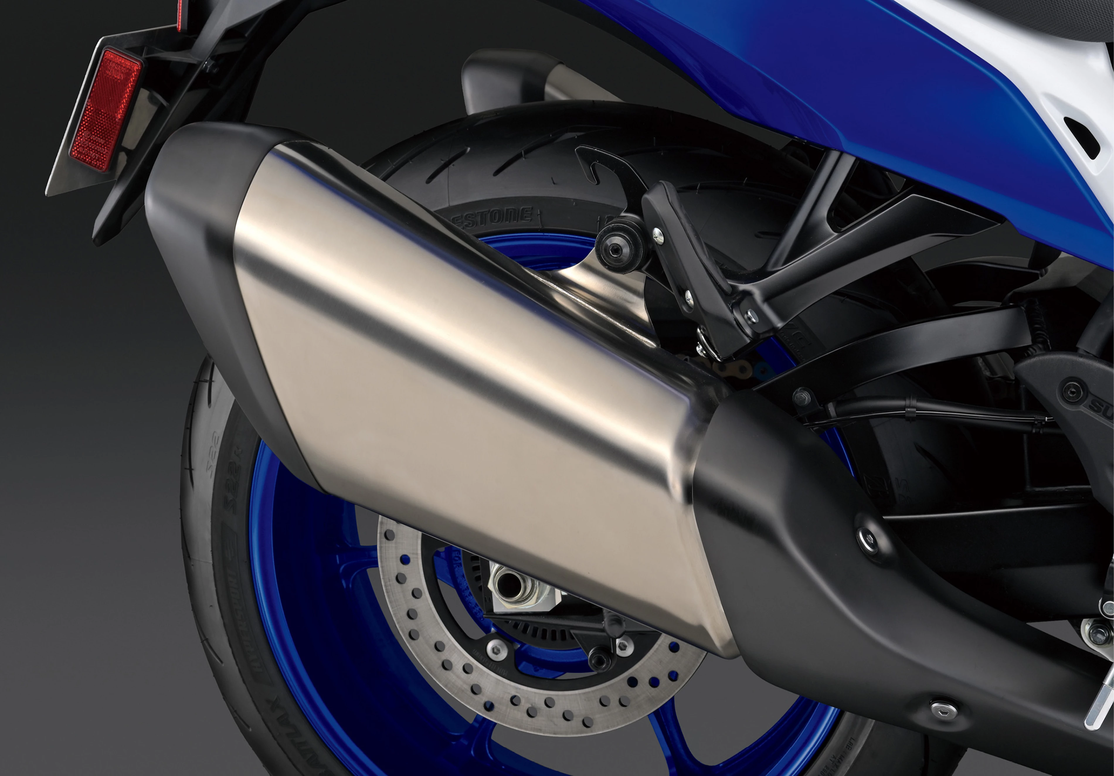 Suzuki Hayabusa Special Edition silencer close up