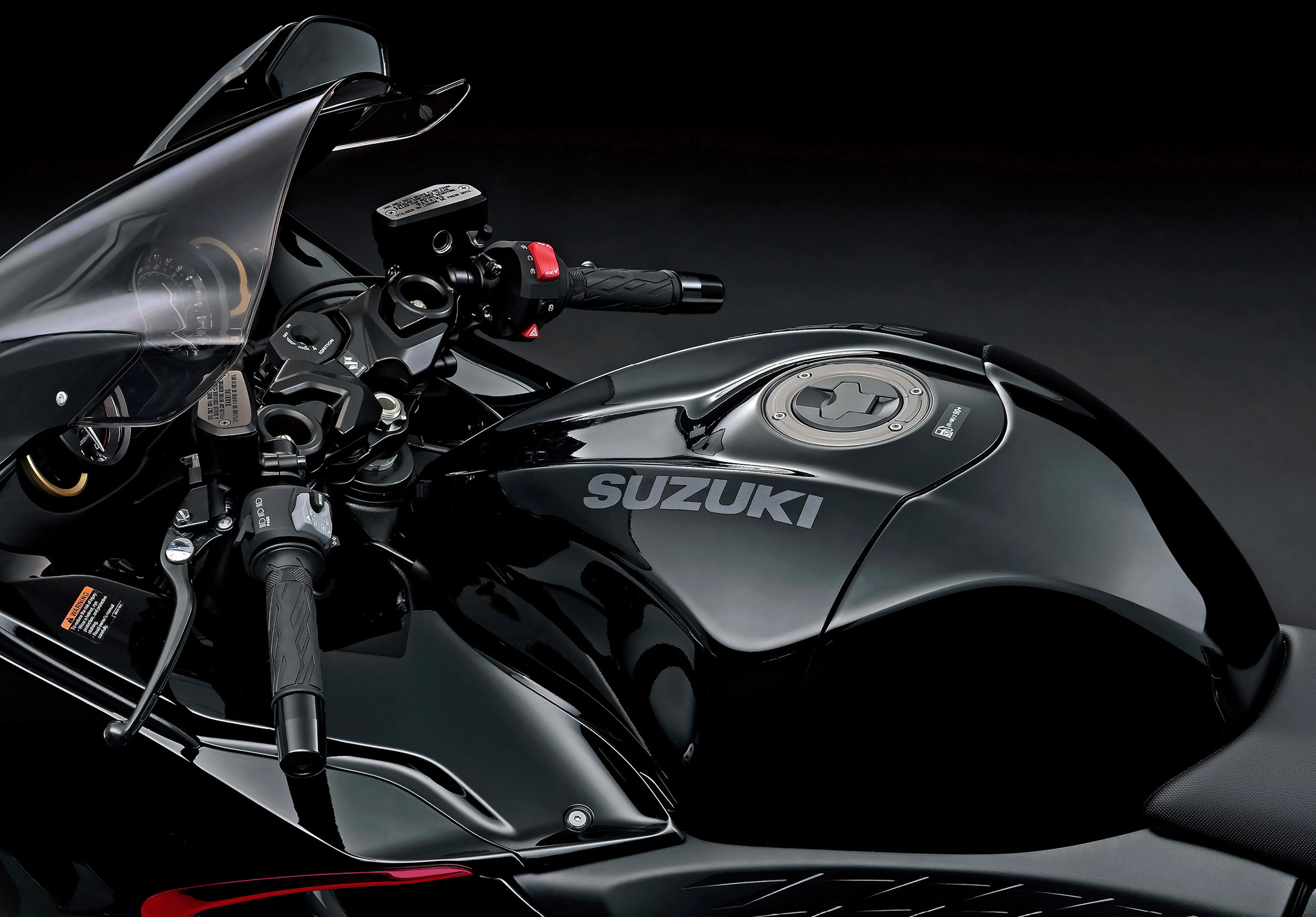 Suzuki Hayabusa Handlebars and Instrument cluster