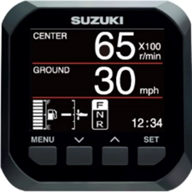 Digital tacho & speed mode on a Suzuki gauge.