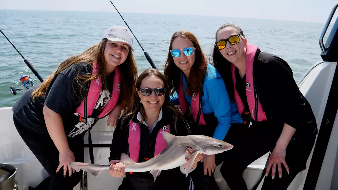 Rods & Ribbons, made up of Gemma, Emma, Izzy and Hannah, join the Suzuki Fishing Team