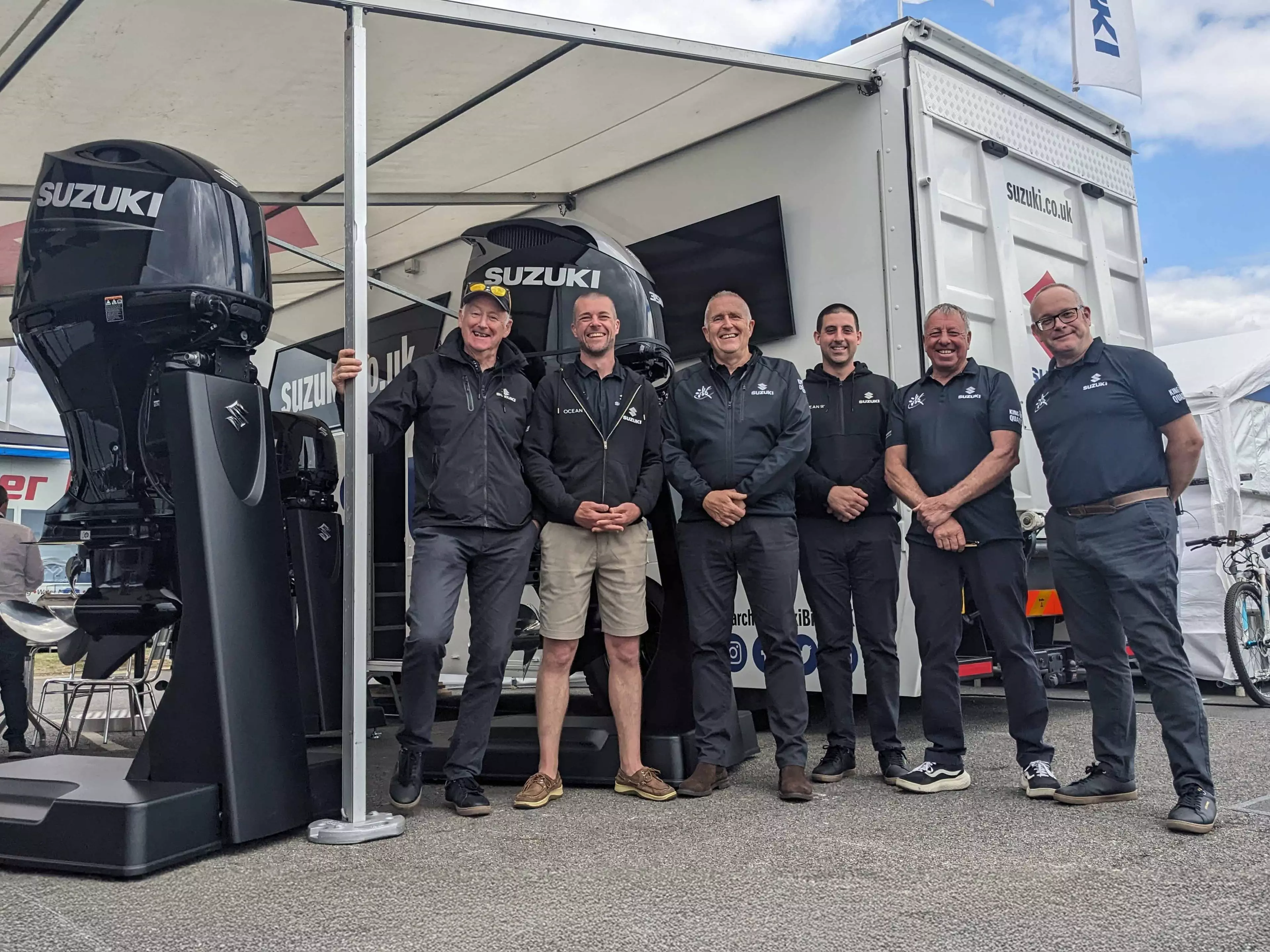 The Suzuki Marine GB Team at Seawork