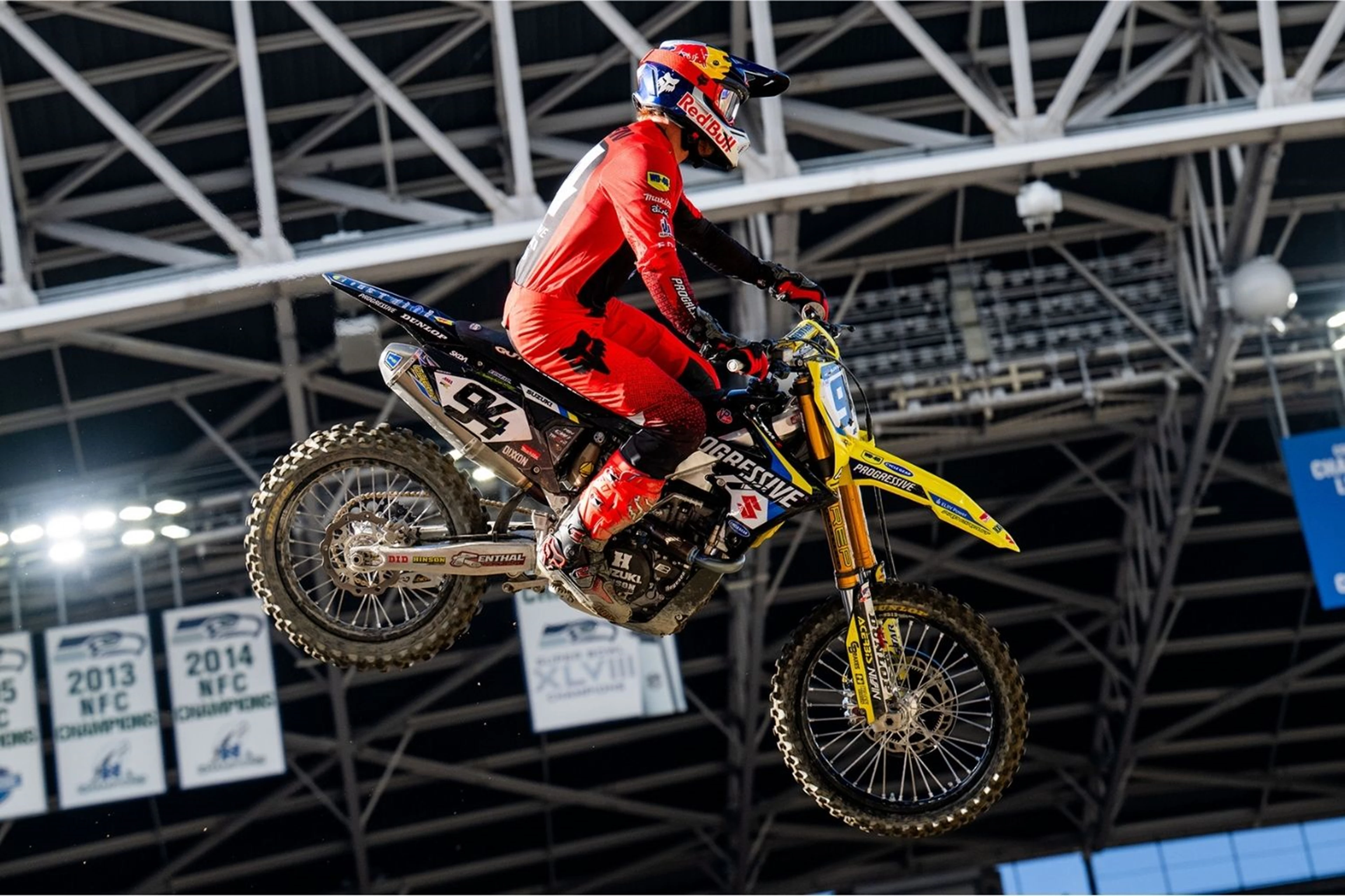 Roczen in the Seattle Supercross, 2026