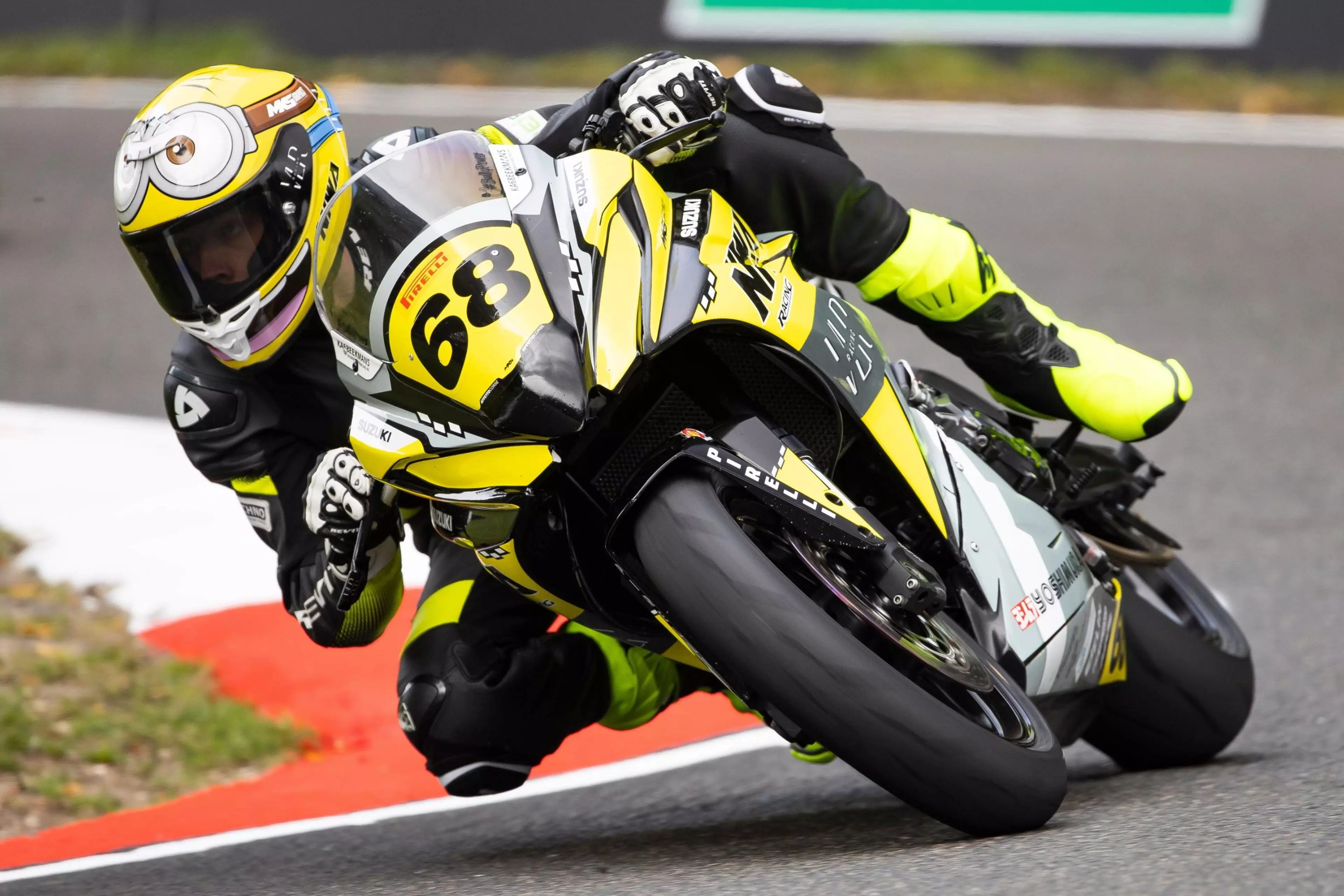 Kas Beekmans in FP1 at Cadwell Park