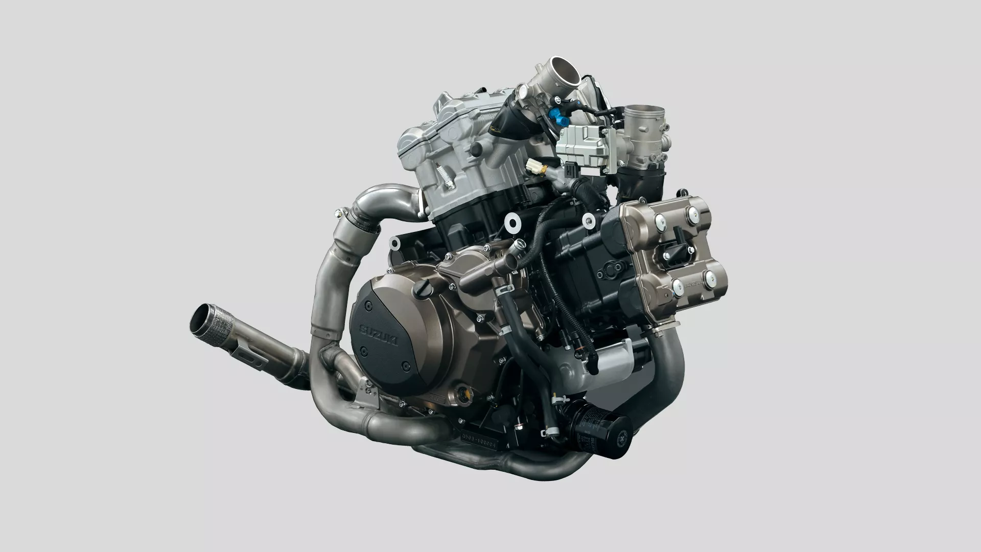 Suzuki V-Strom 1050DE engine CGI cut out