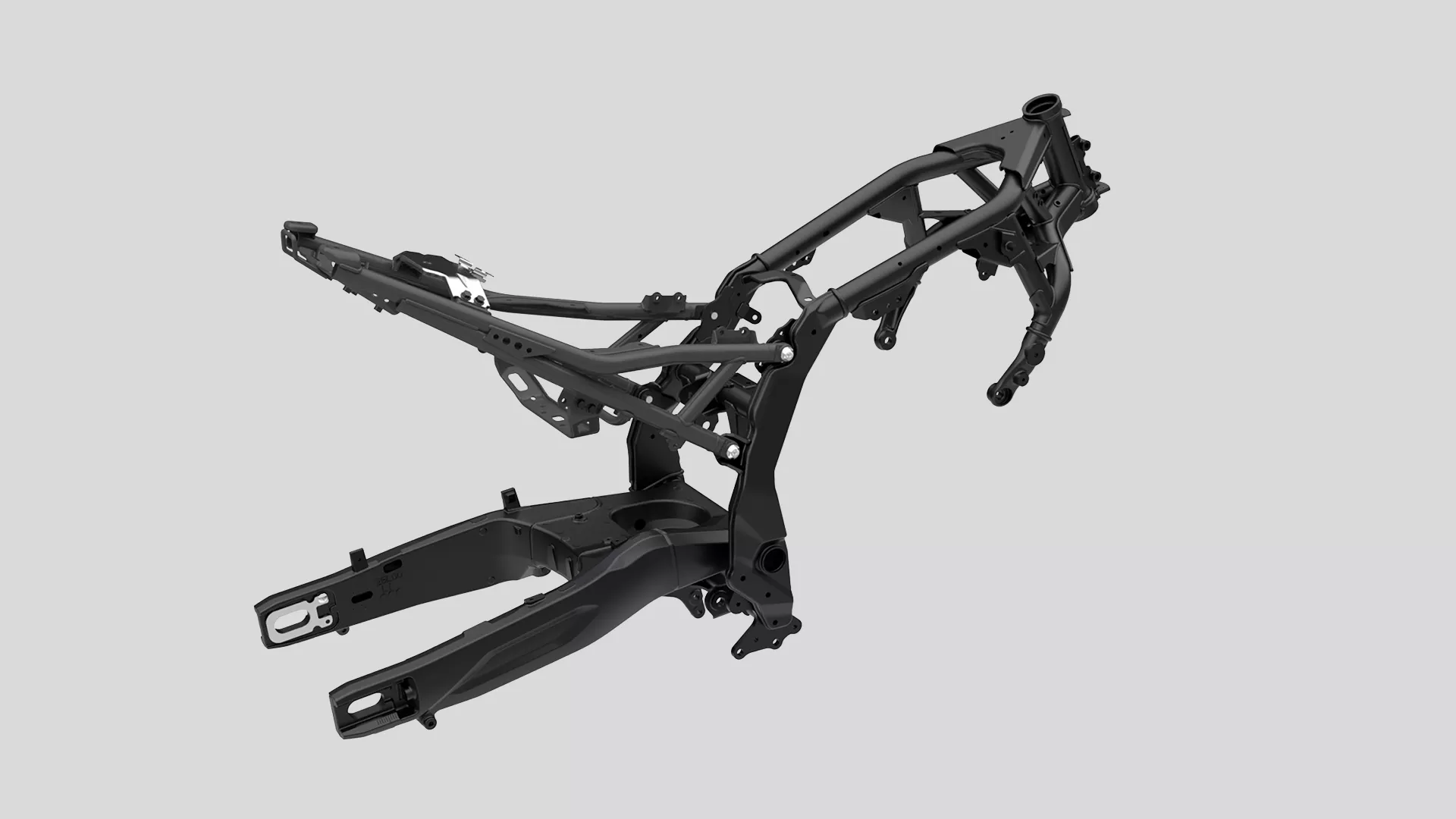 Suzuki GSX-8S chassis studio image cut out