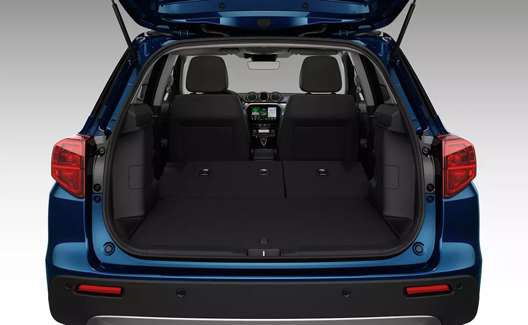 Suzuki Vitara Boot Open to show size