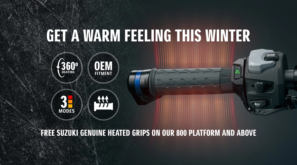 Suzuki heated grips offer