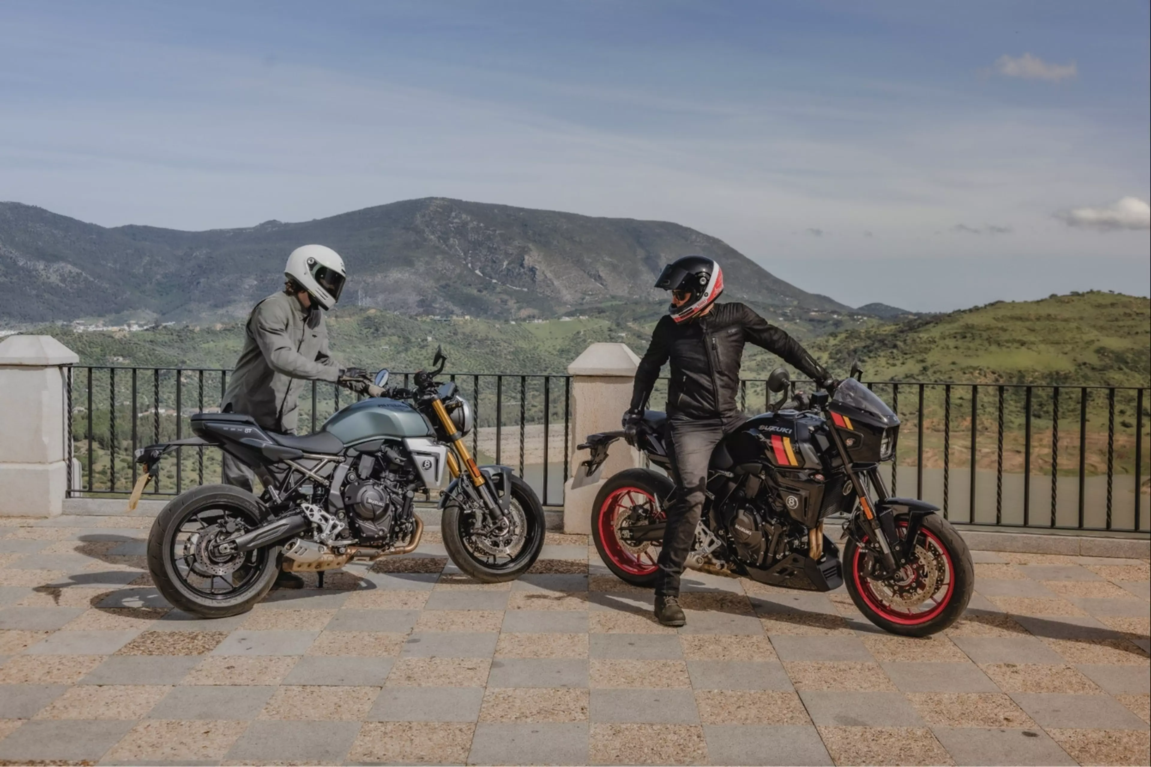 Suzuki GSX-8T and GSX-8TT mountains