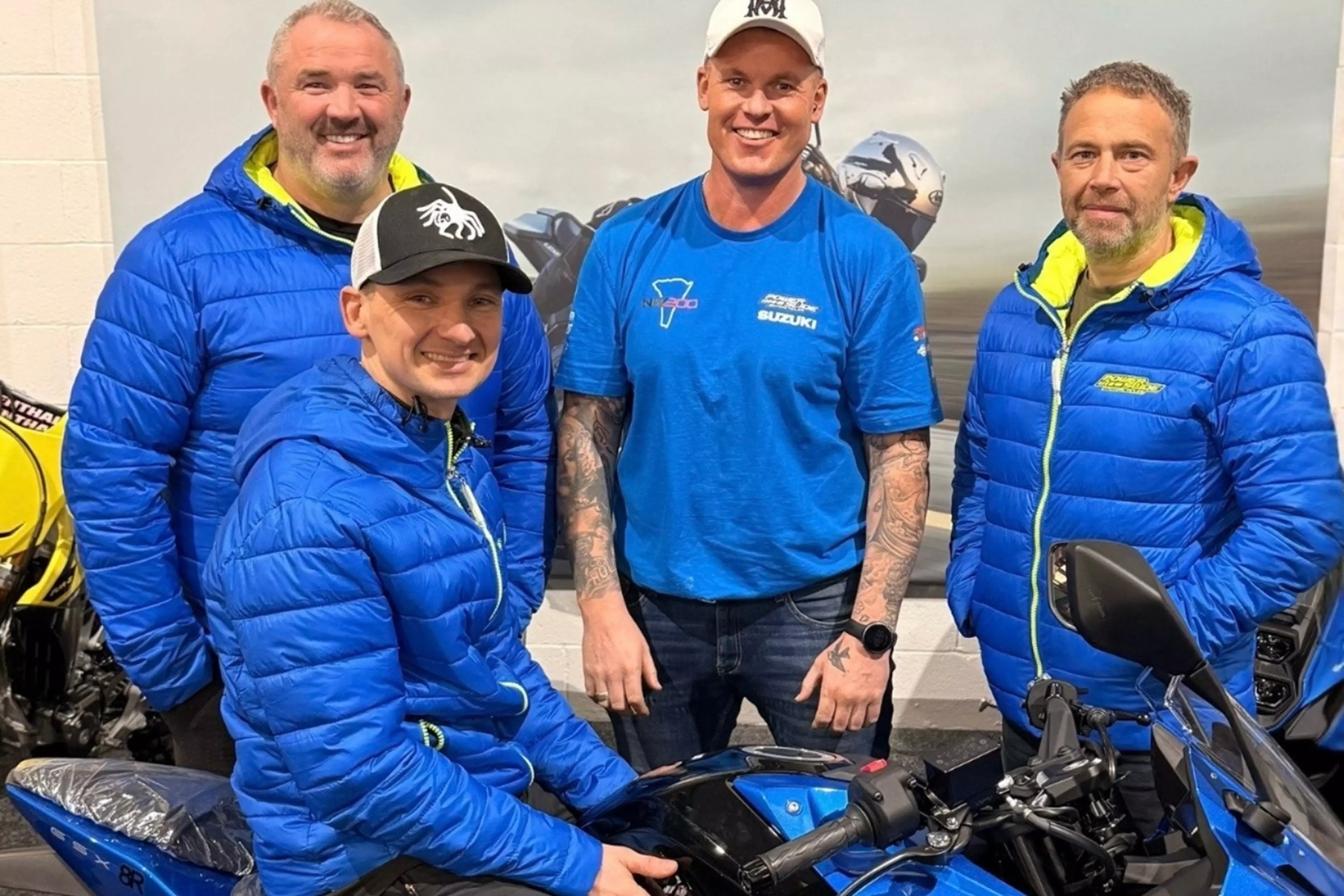 Richard Cooper to race 8R for Powerslide Suzuki at North West 200