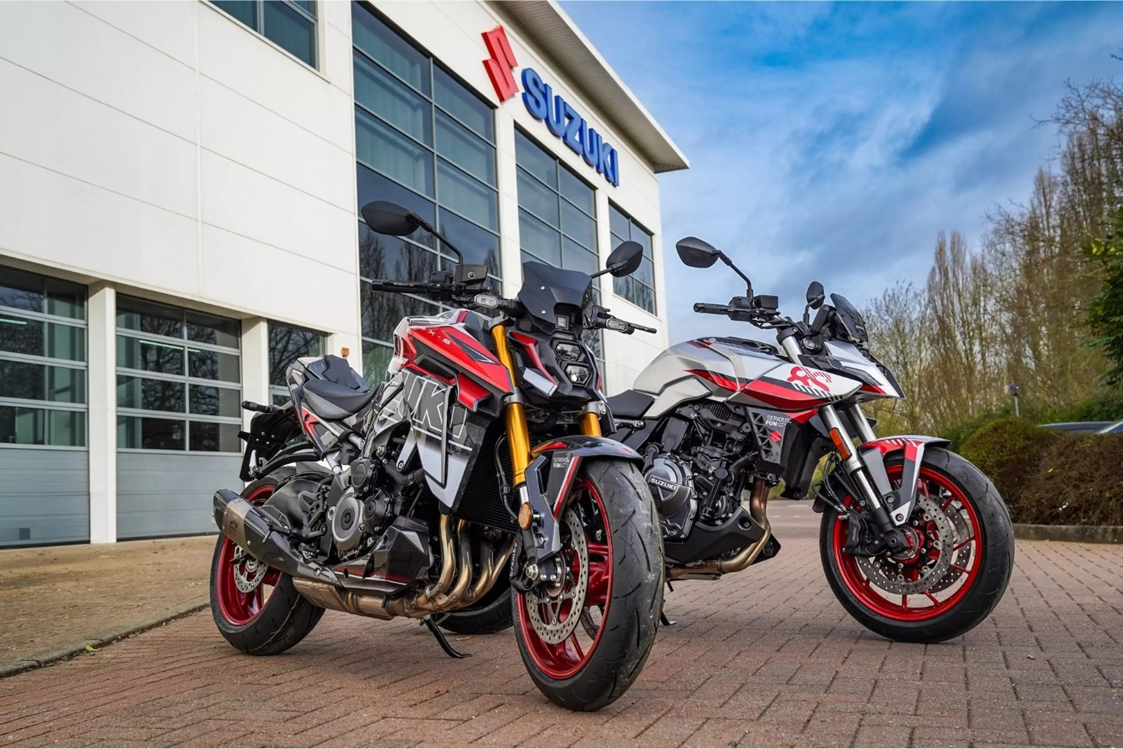 GSX-S1000 and GSX-8S with graphics kit