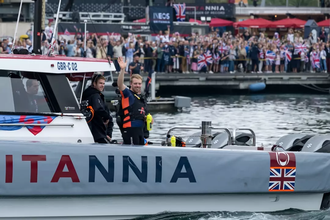 INEOS Britannia powered by Suzuki Marine GB outboard motors