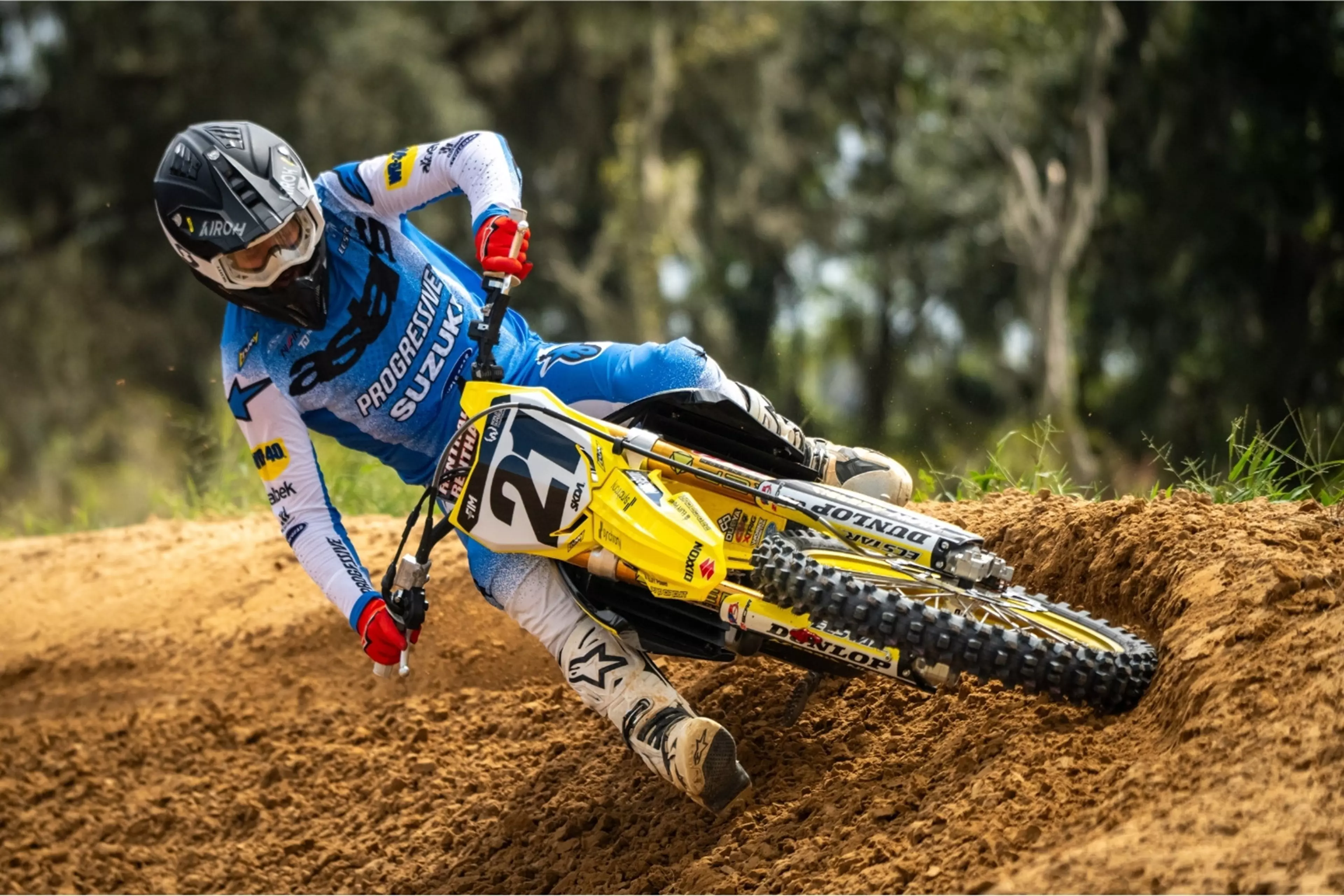 Jason Anderson on a Suzuki RM-Z450