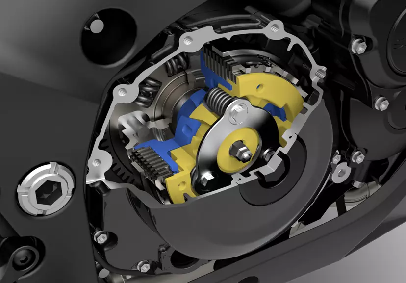 Suzuki Katana clutch assembly cut out CGI