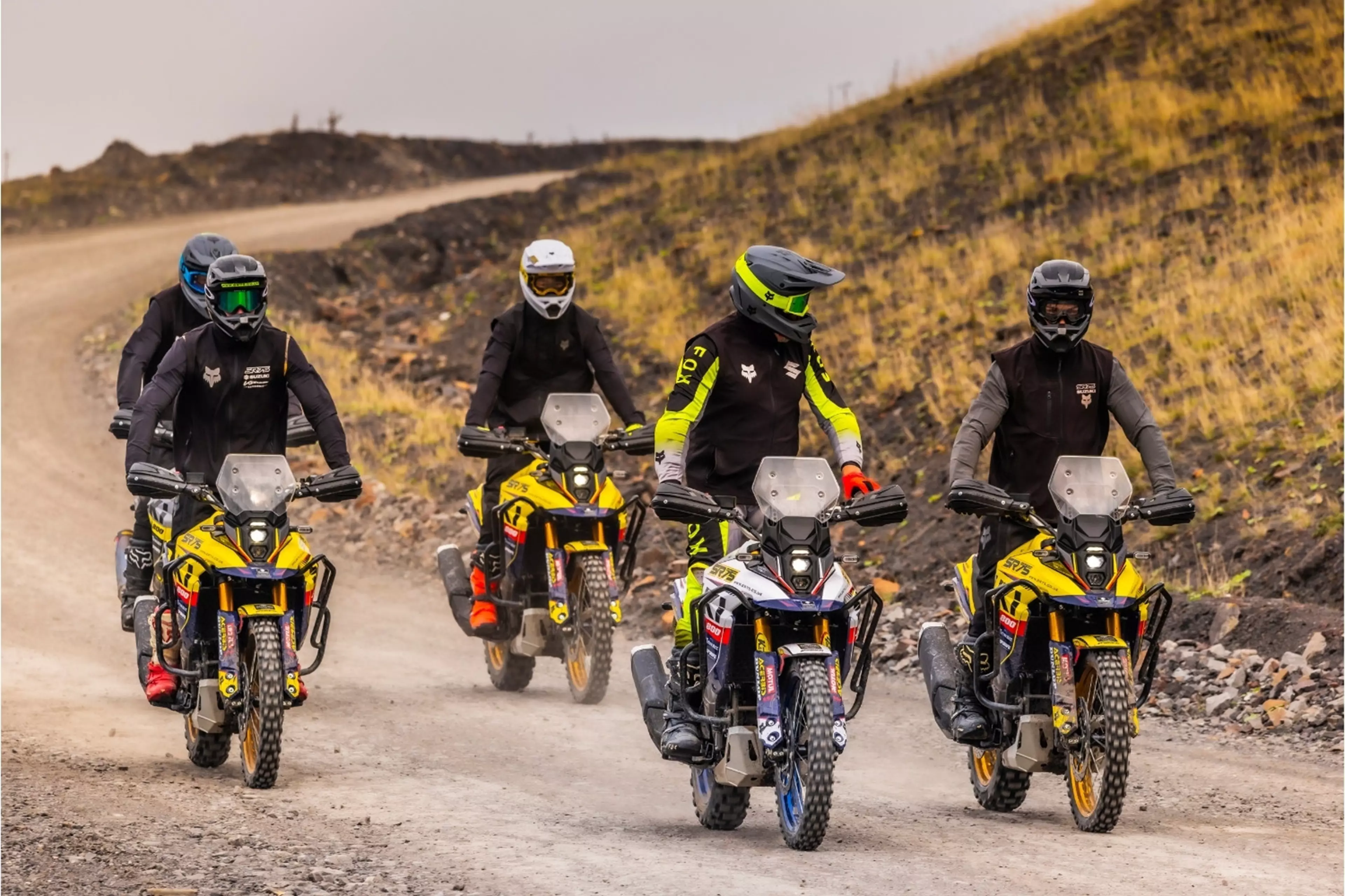 SR75 Suzuki Off-Road Experience Centre group riding