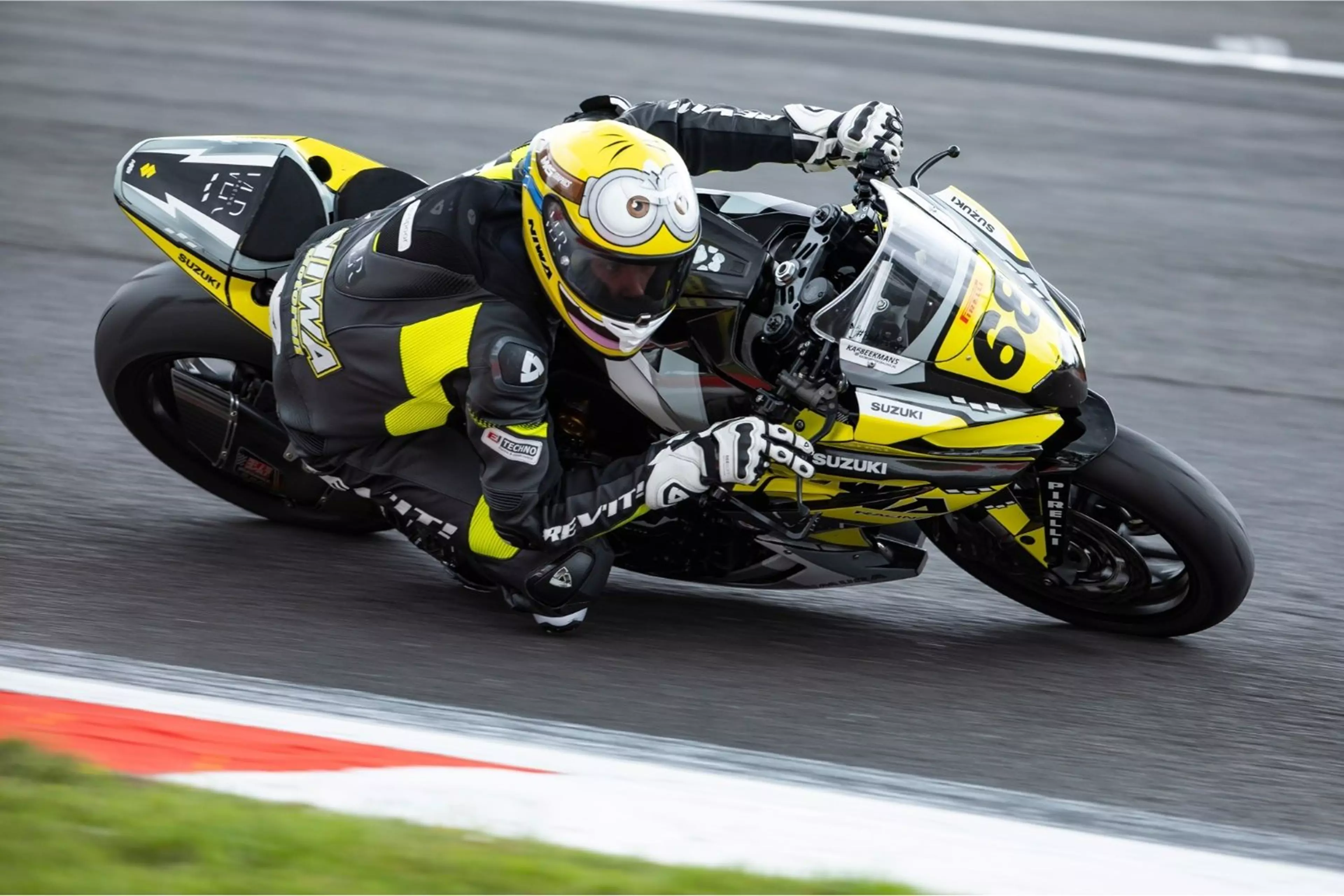 Kas Beekmans on the 8R at Brands Hatch