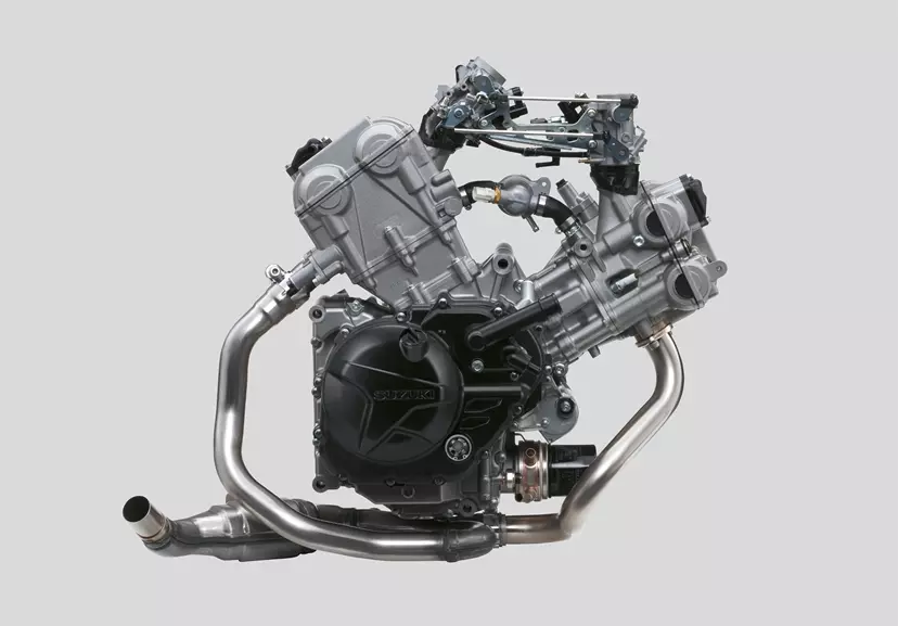 Suzuki SV650X full engine CGI close up