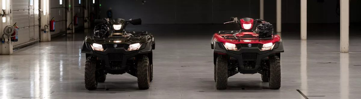Suzuki KingQuad Servicing