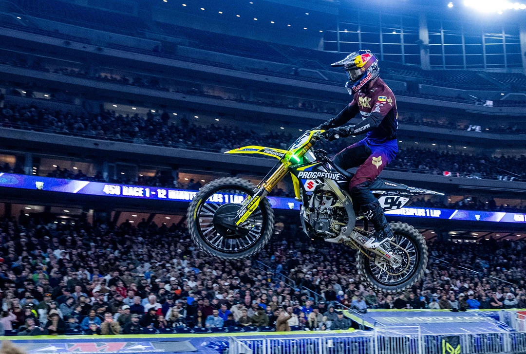 Ken Roczen took a race win in Houston