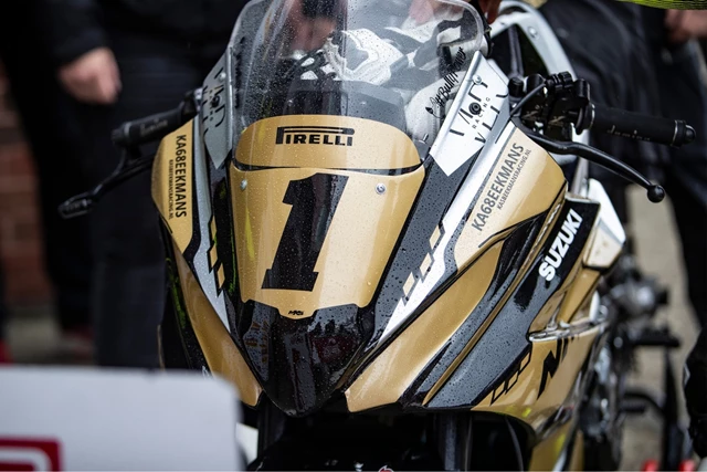 Suzuki GSX-8R championship winning bike