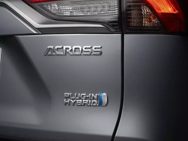 Suzuki Across Plug In Hybrid Rear