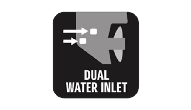 DUAL WATER INLET