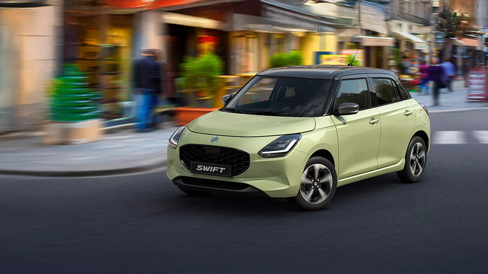 Suzuki Swift Mild Hybrid Ultra on the road