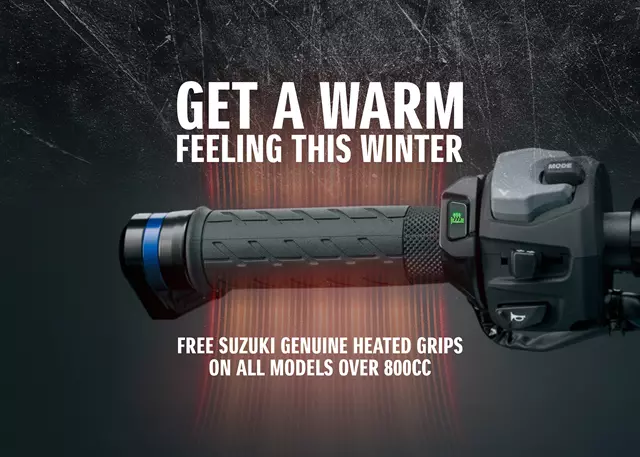 Suzuki heated grips offer