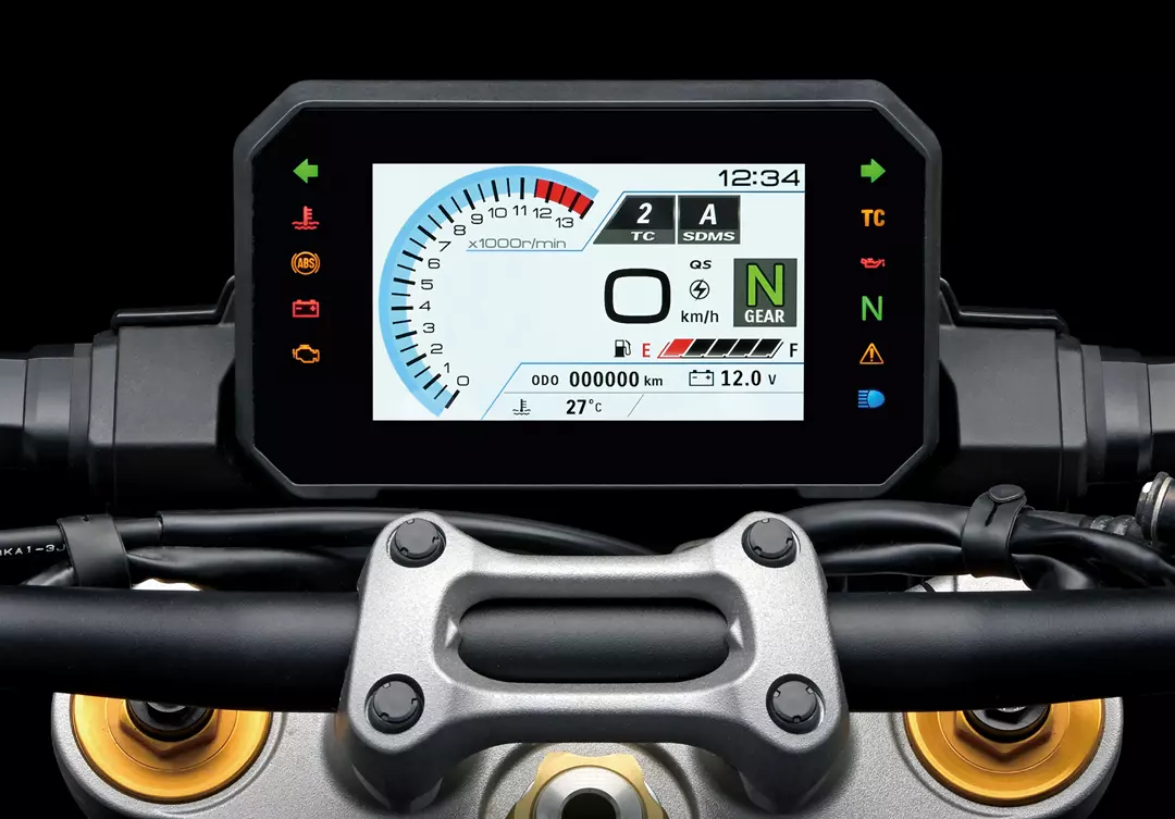 Suzuki GSX-S1000 LCD dash