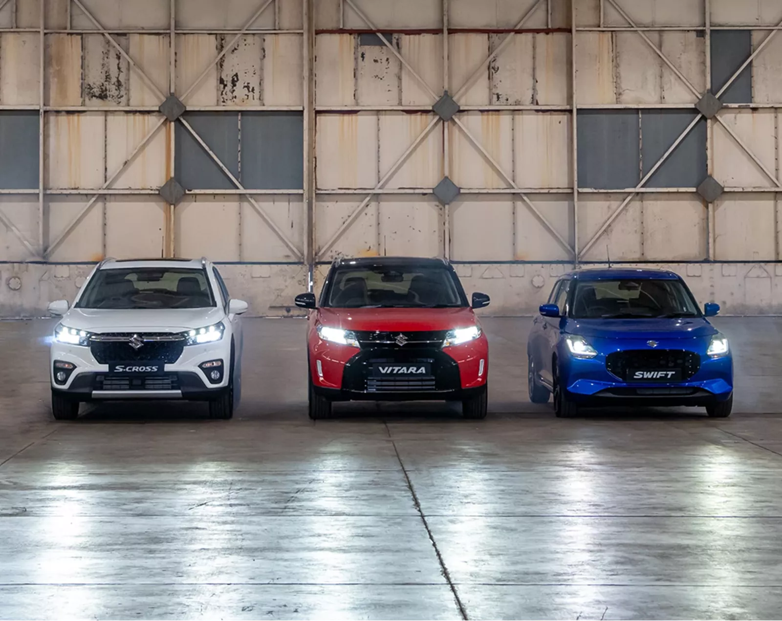 Full Suzuki model range, up to 10 years warranty.