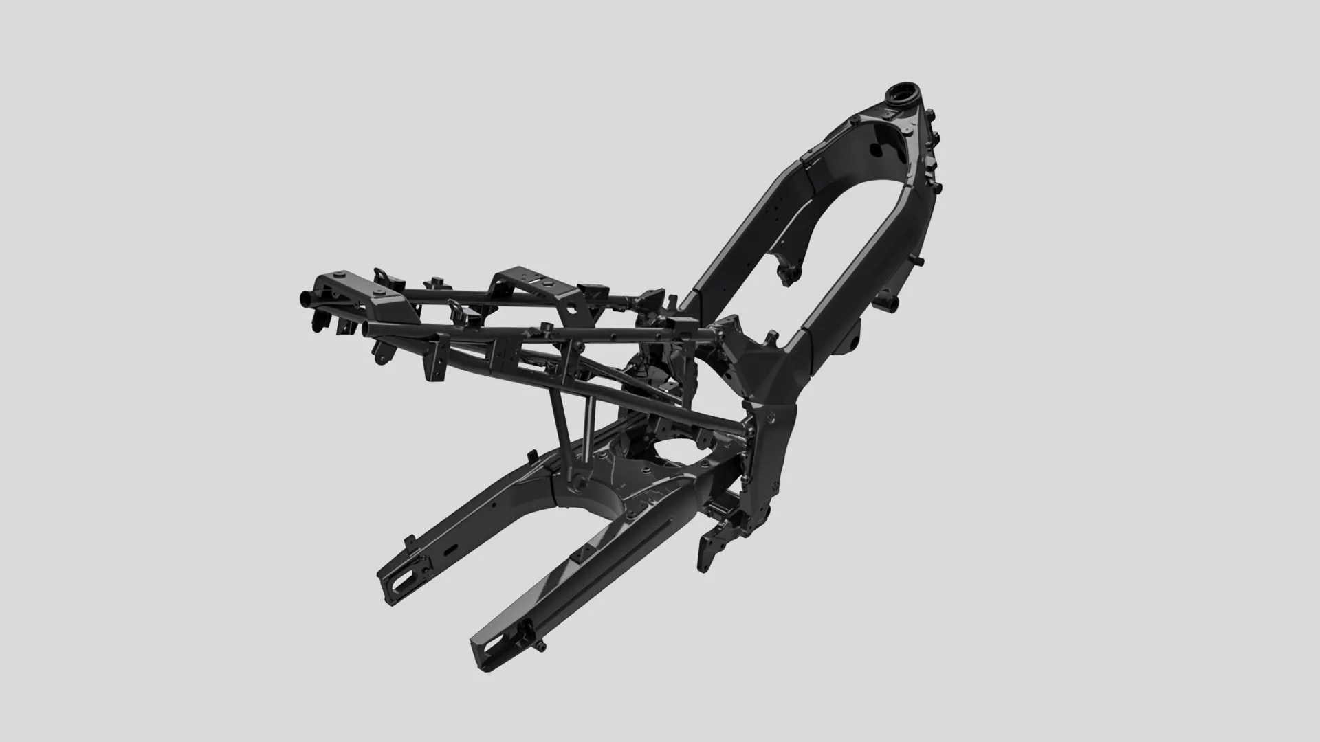 Suzuki V-Strom 1050RE CAD of the frame unit
