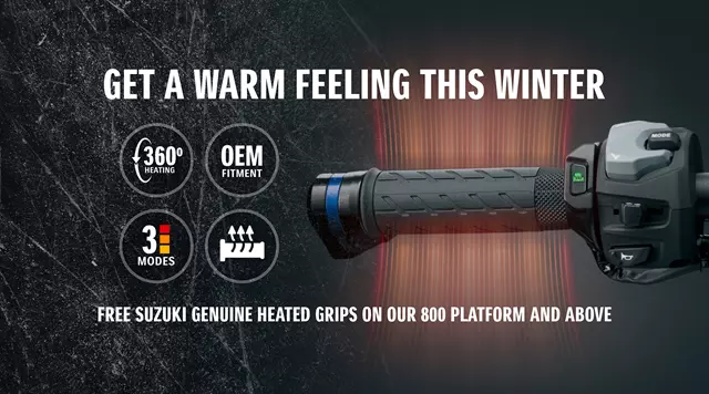 Suzuki heated grips offer