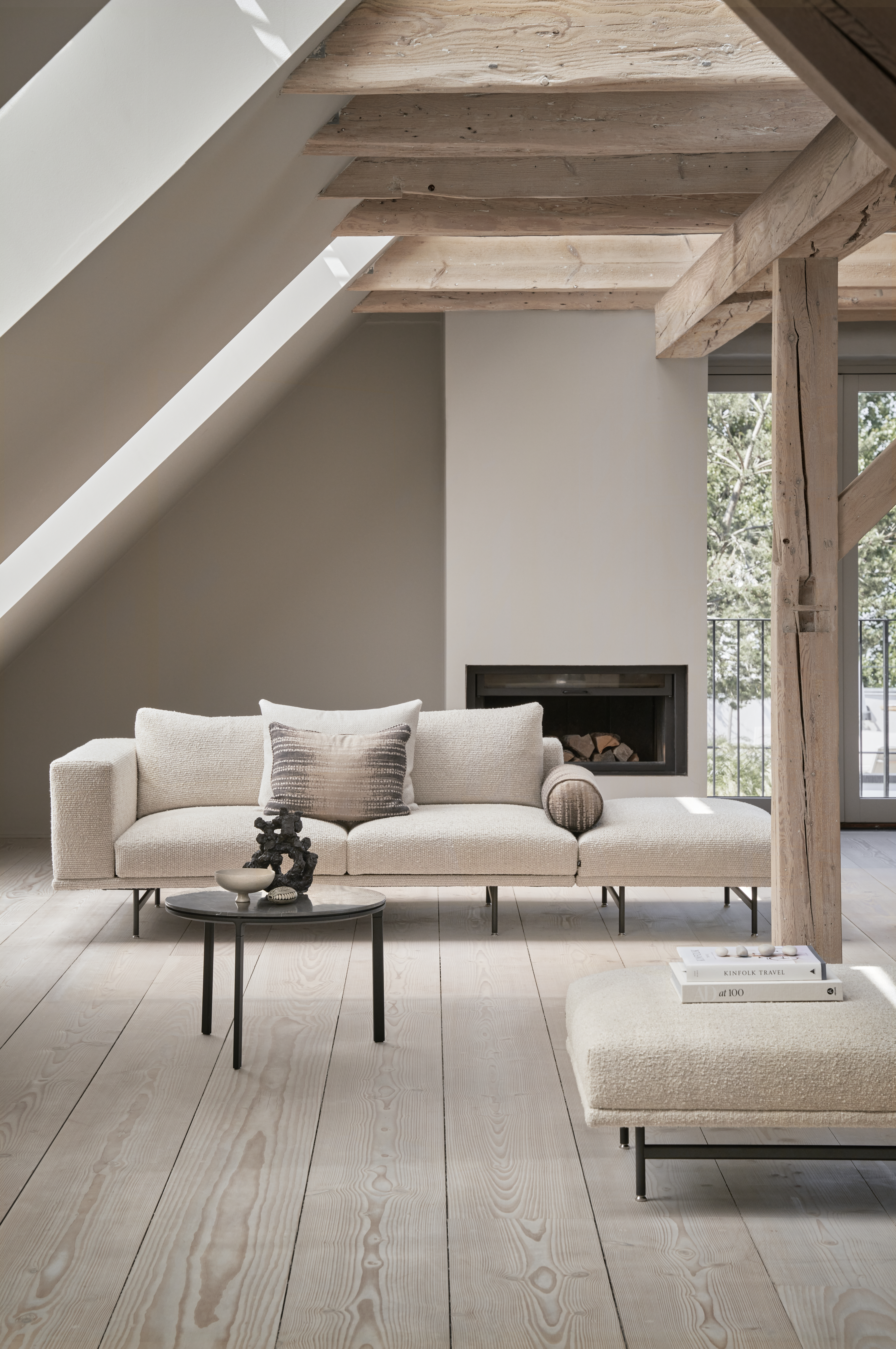 Vipp 610 Sofa Loft Wavy Off White:Light Grey 01