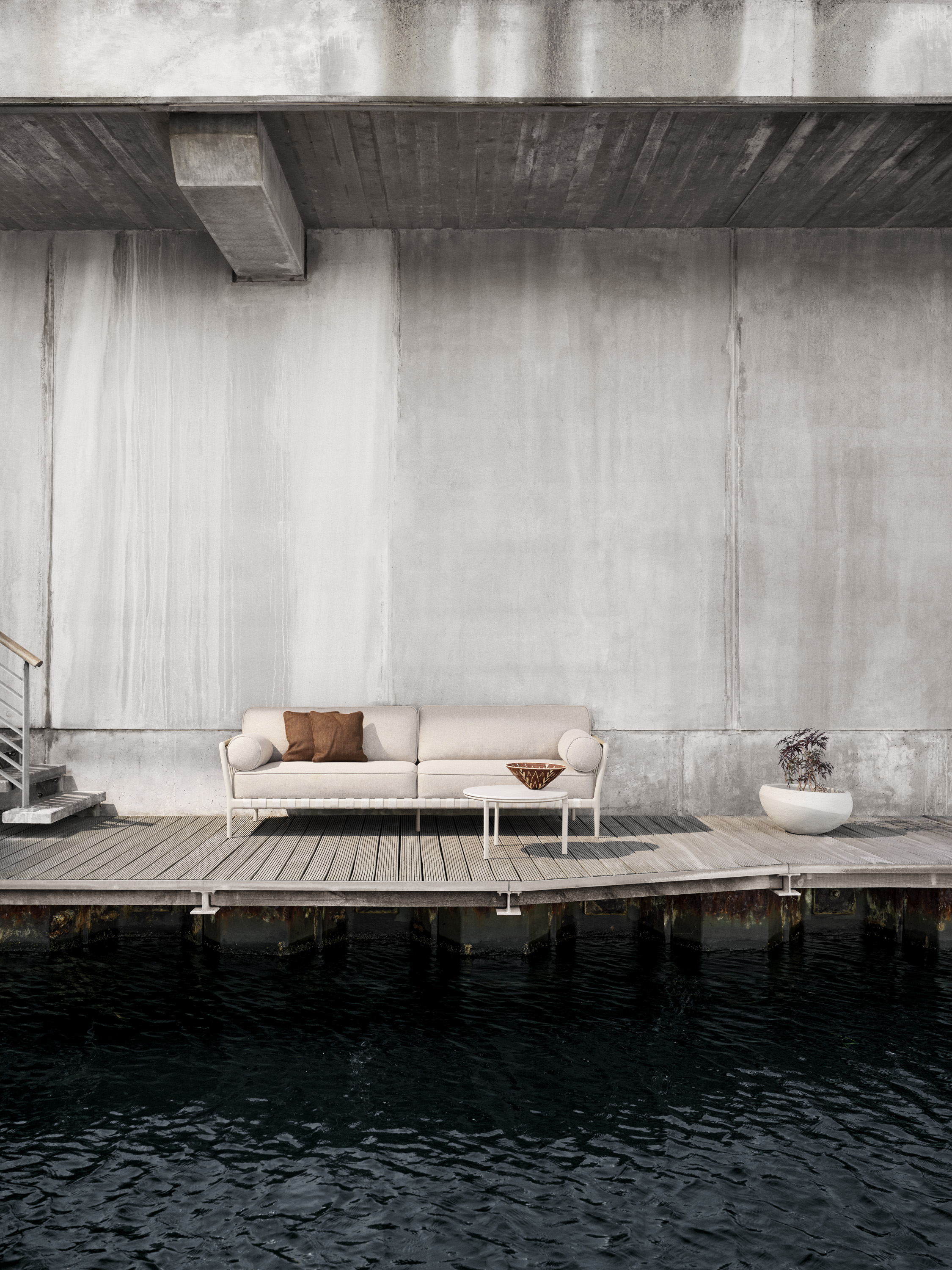 Vipp Outdoor Campaign Sofa 3Seater2