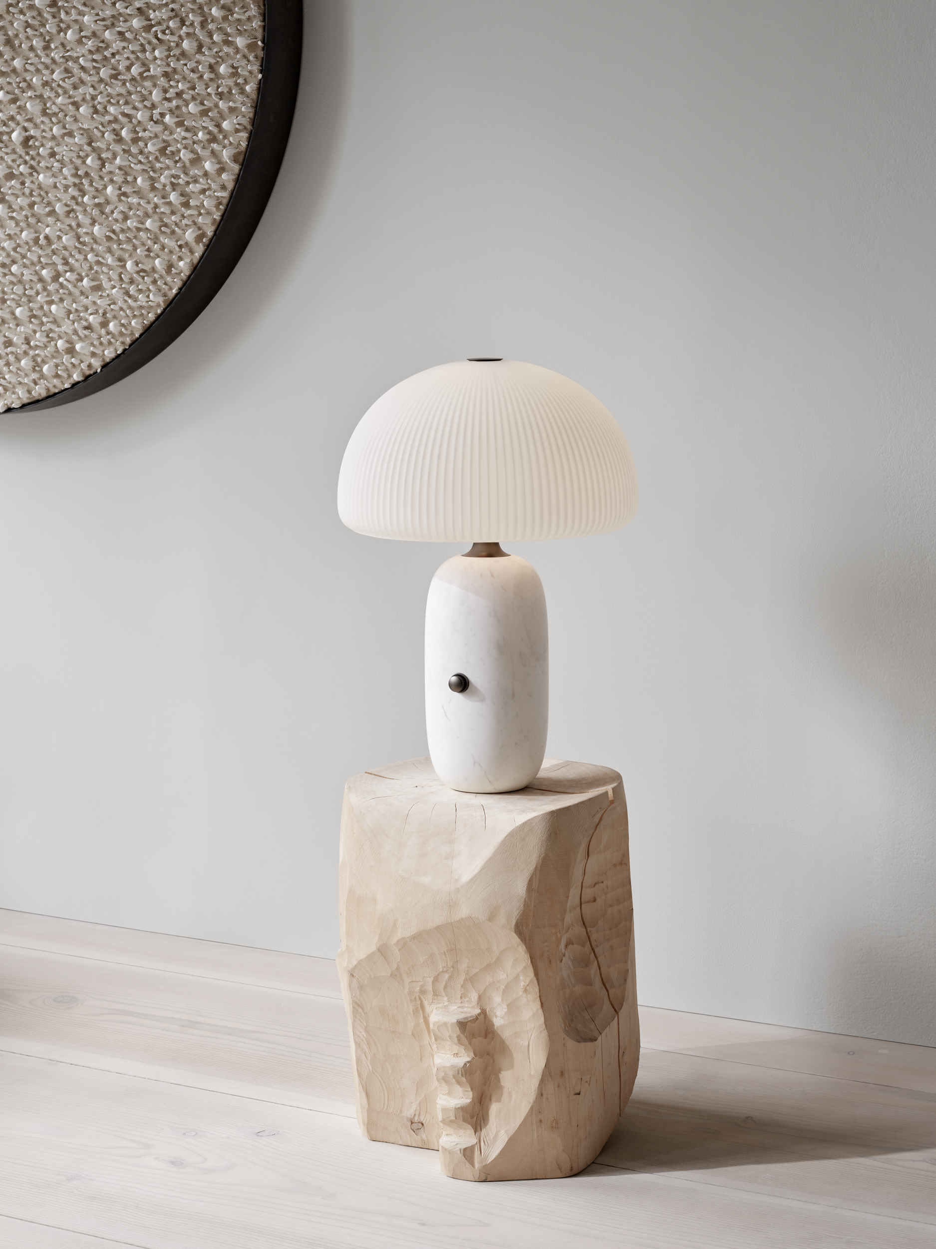 Vipp 592 Sculpture Table Lamp White Marble 02
