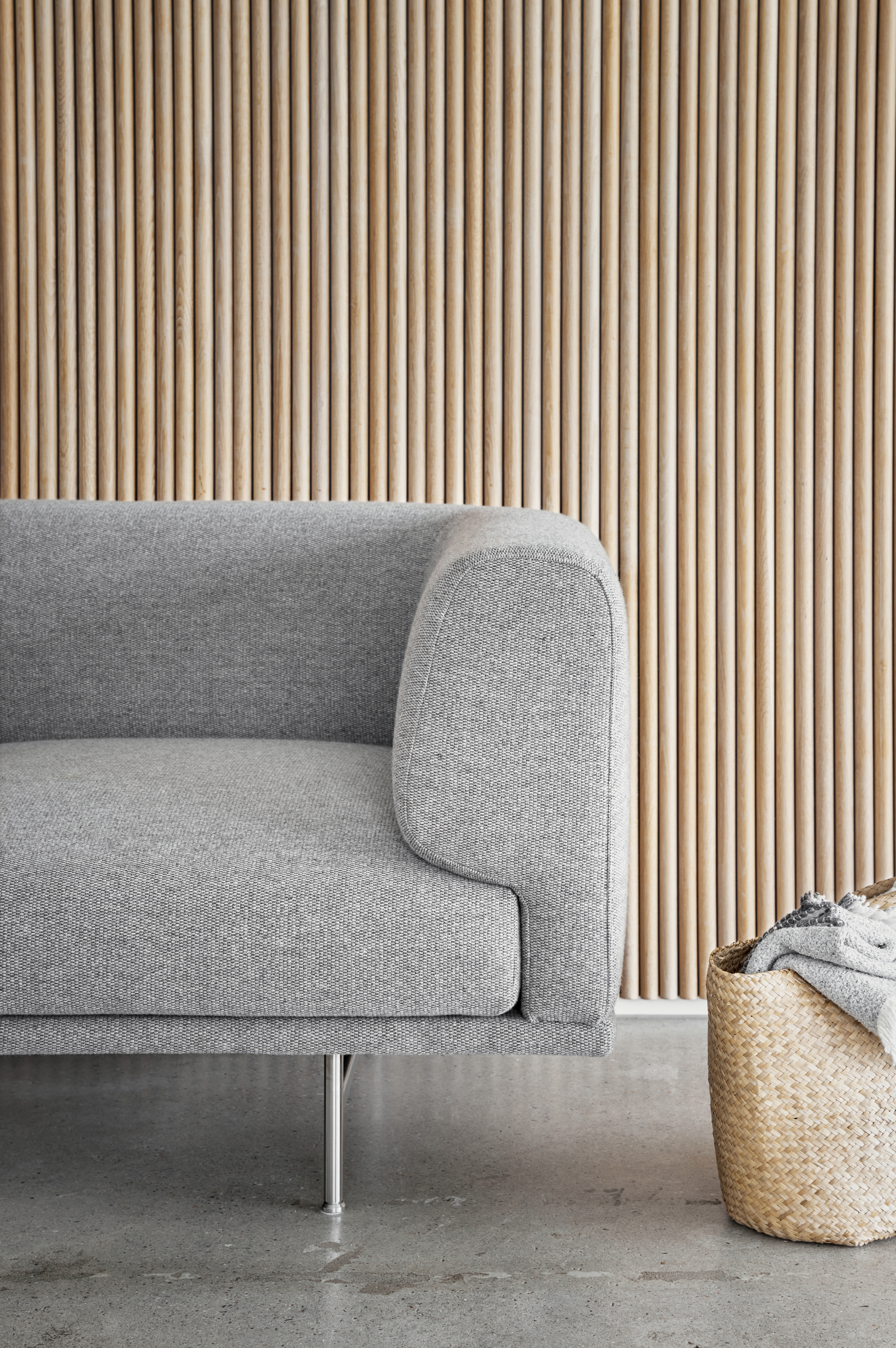 Vipp 632 Sofa Chimney Brook Grey Melange Detail 01