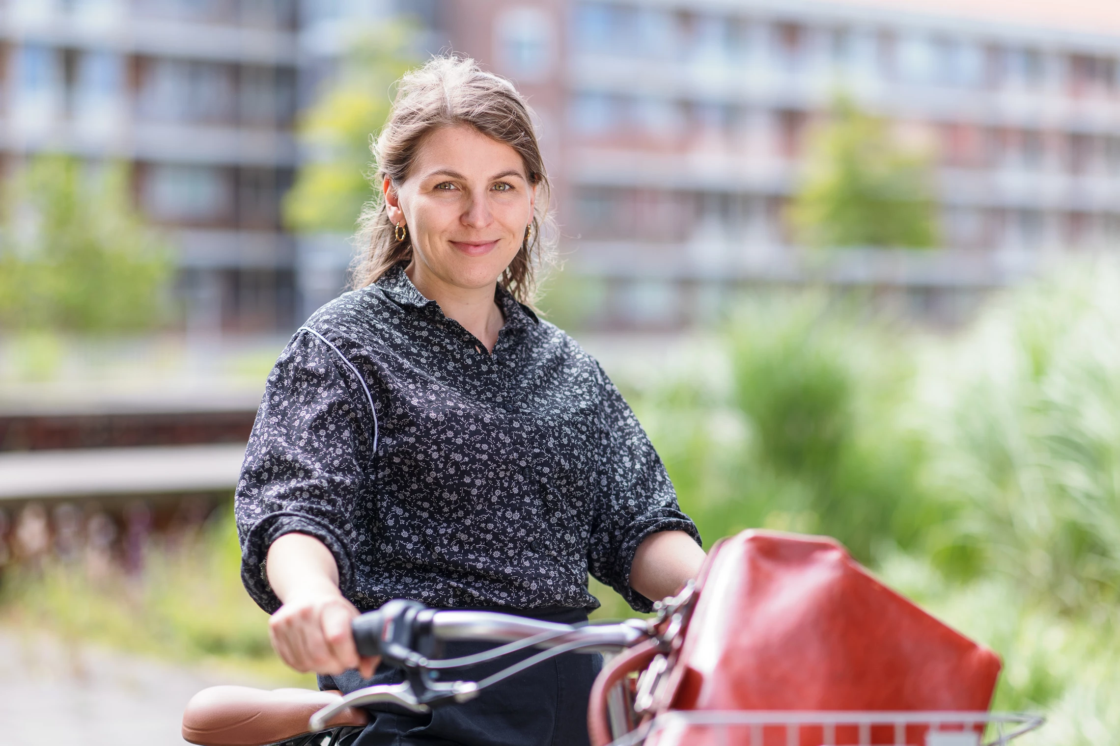 Huisarts op de fiets